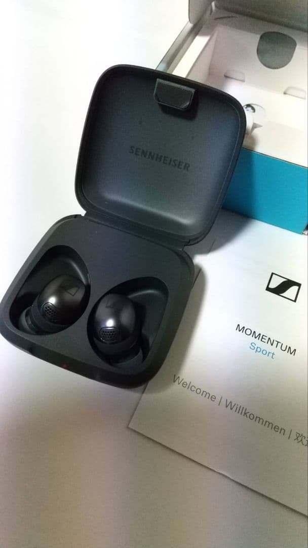 ゼンハイザー ワイヤレスイヤホン MOMENTUM Sport グラファイト
