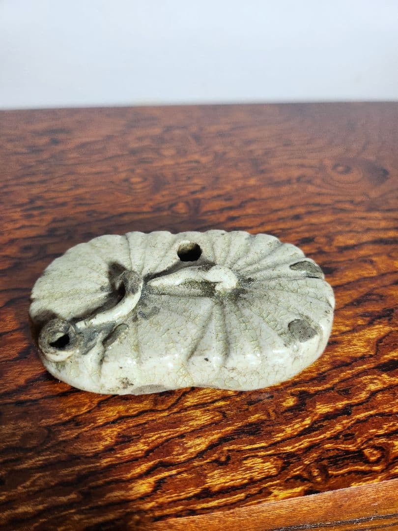 初期　御深井　水滴　江戸時代初期　図録付き　美濃焼き