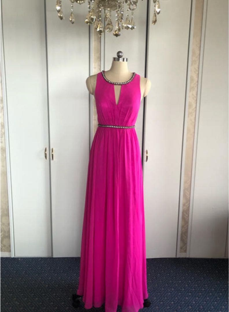 Aスリットラインロングドレス演奏会ステージ誕生二次会パティーキャバ嬢ナイトクラブ