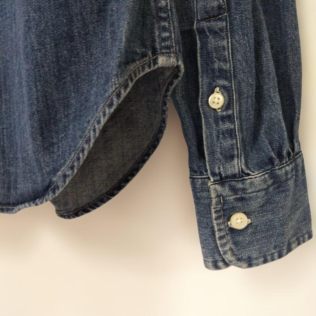 キ*ー様 現行QR ポロラルフローレン デニム＆サプライ ボウタイデニムシャツ