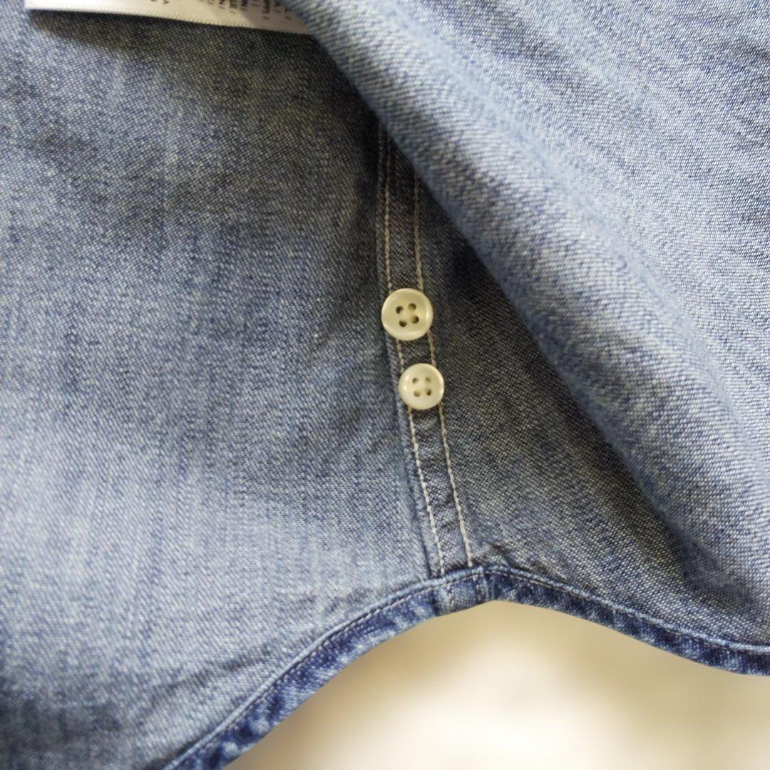 キ*ー様 現行QR ポロラルフローレン デニム＆サプライ ボウタイデニムシャツ