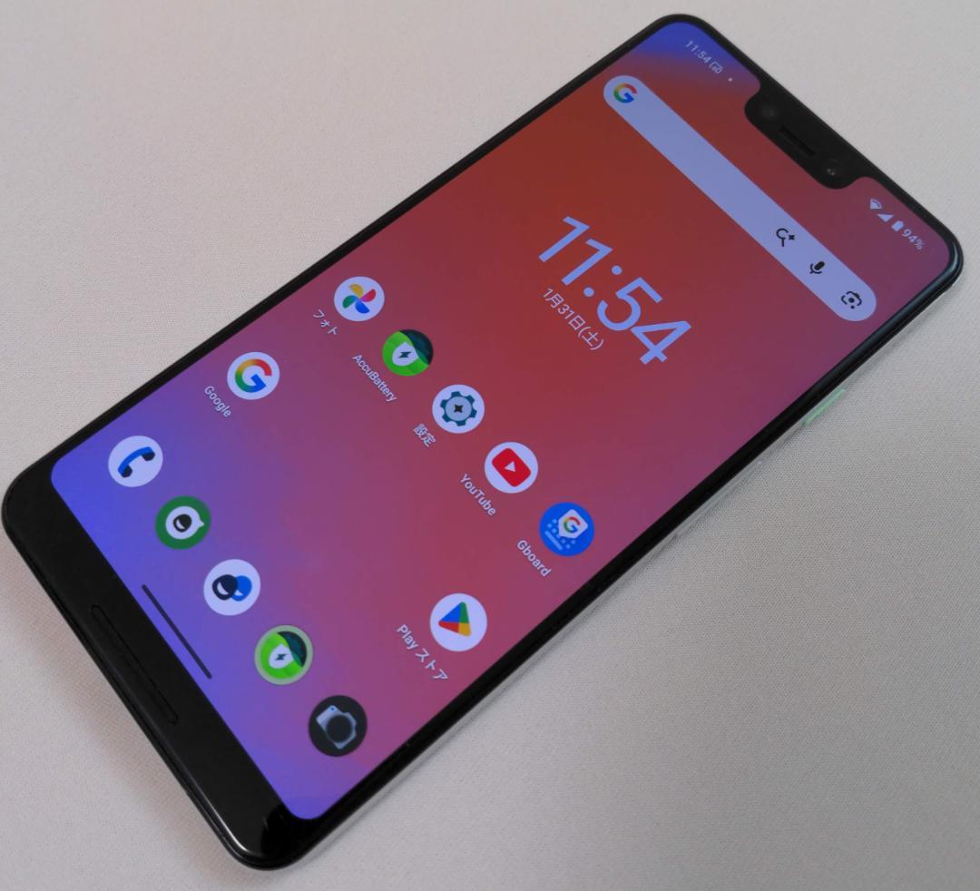 Google Pixel 3 XL Android15導入 写真無制限UP