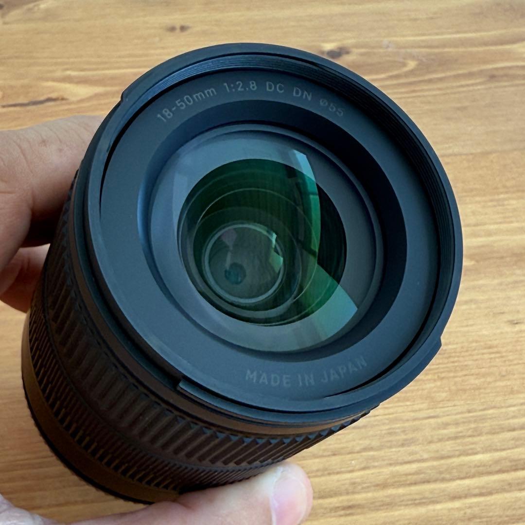 超美品 SIGMA 18-50mm DN F2.8 ND付 Sony Eマウント