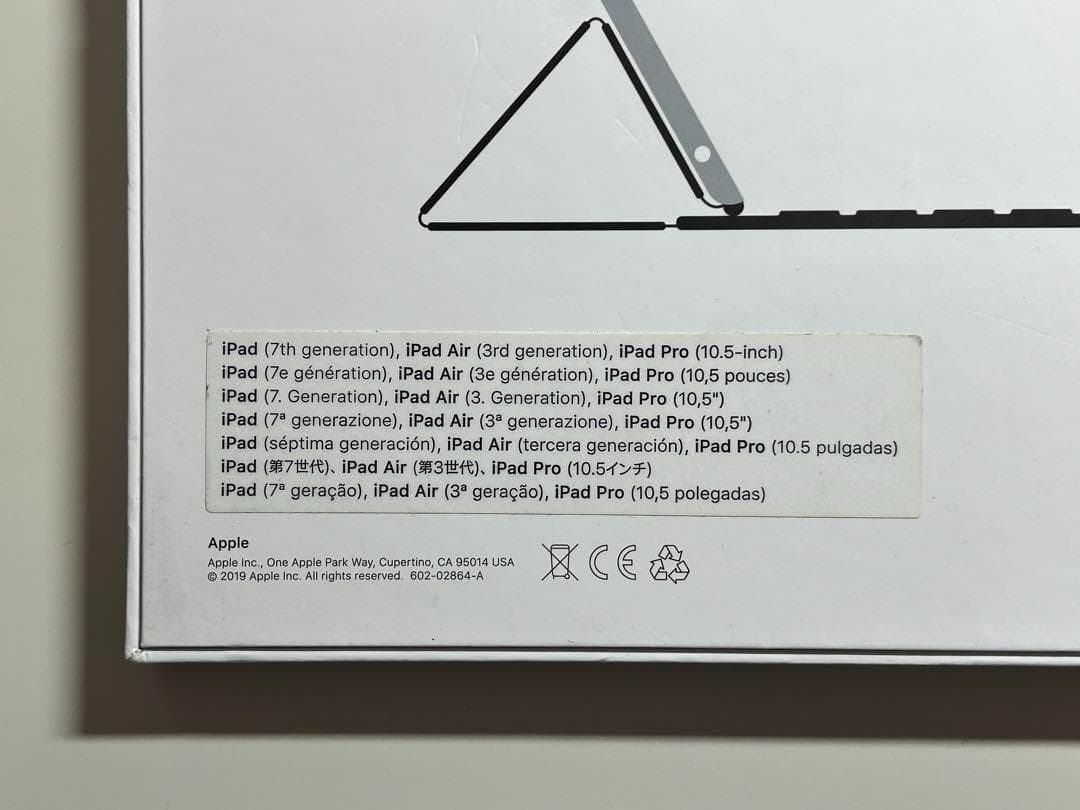 【新品】純正 iPad用スマートキーボード・英語(US)②