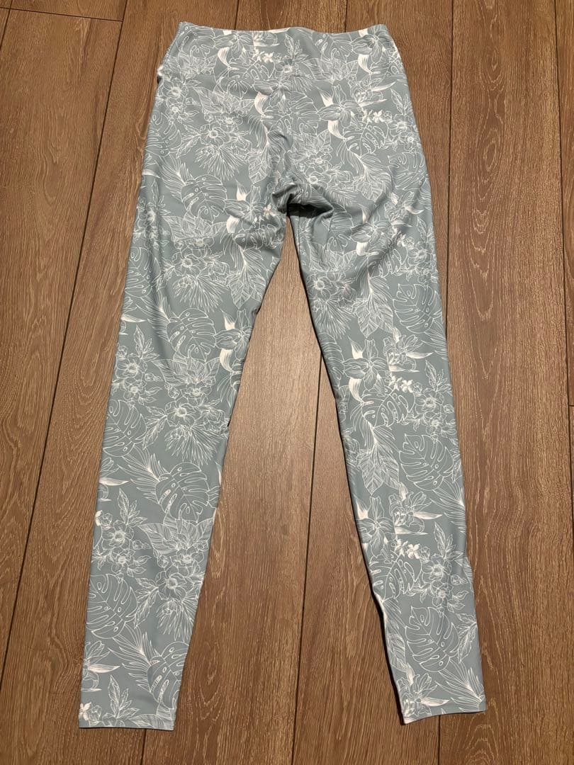 【新品未使用品】ALBOVE フラワー レギンス Mサイズ ヨガパンツ スパッツ