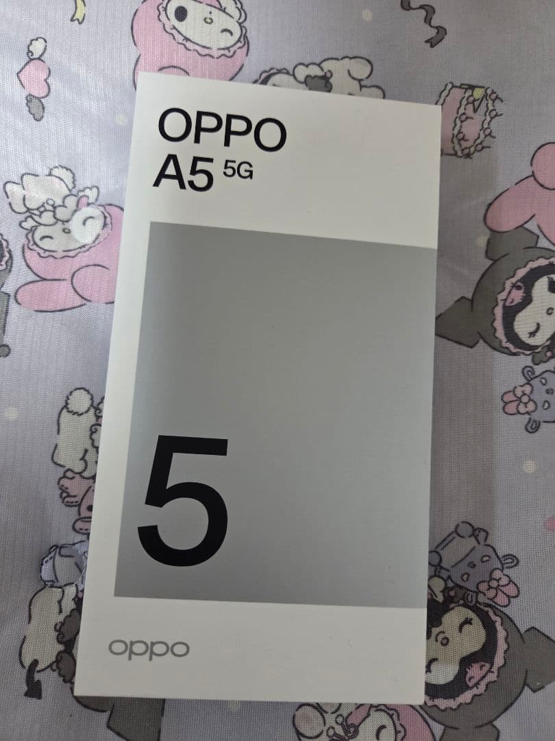 OPPO A5 5G スマートフォン本体　ホワイト