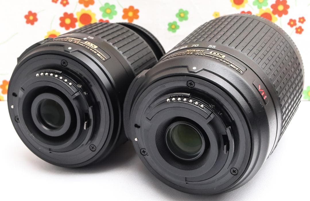 ニコン Nikon D5000☆ダブルレンズ♪☆スマホに転送！☆初心者の方に