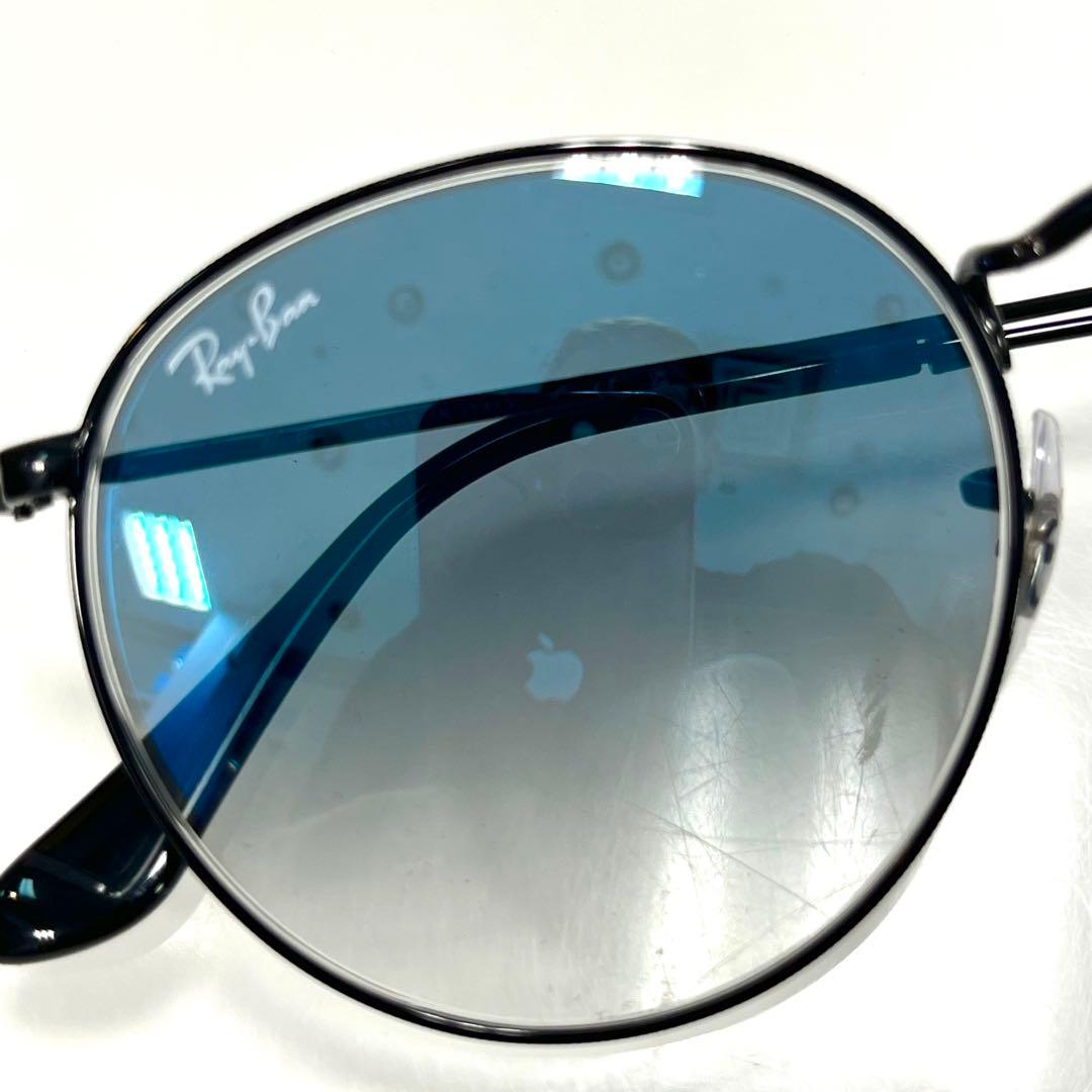 確実新品正規RayBanレイバンRB3447 002/3F グラディエントブルー