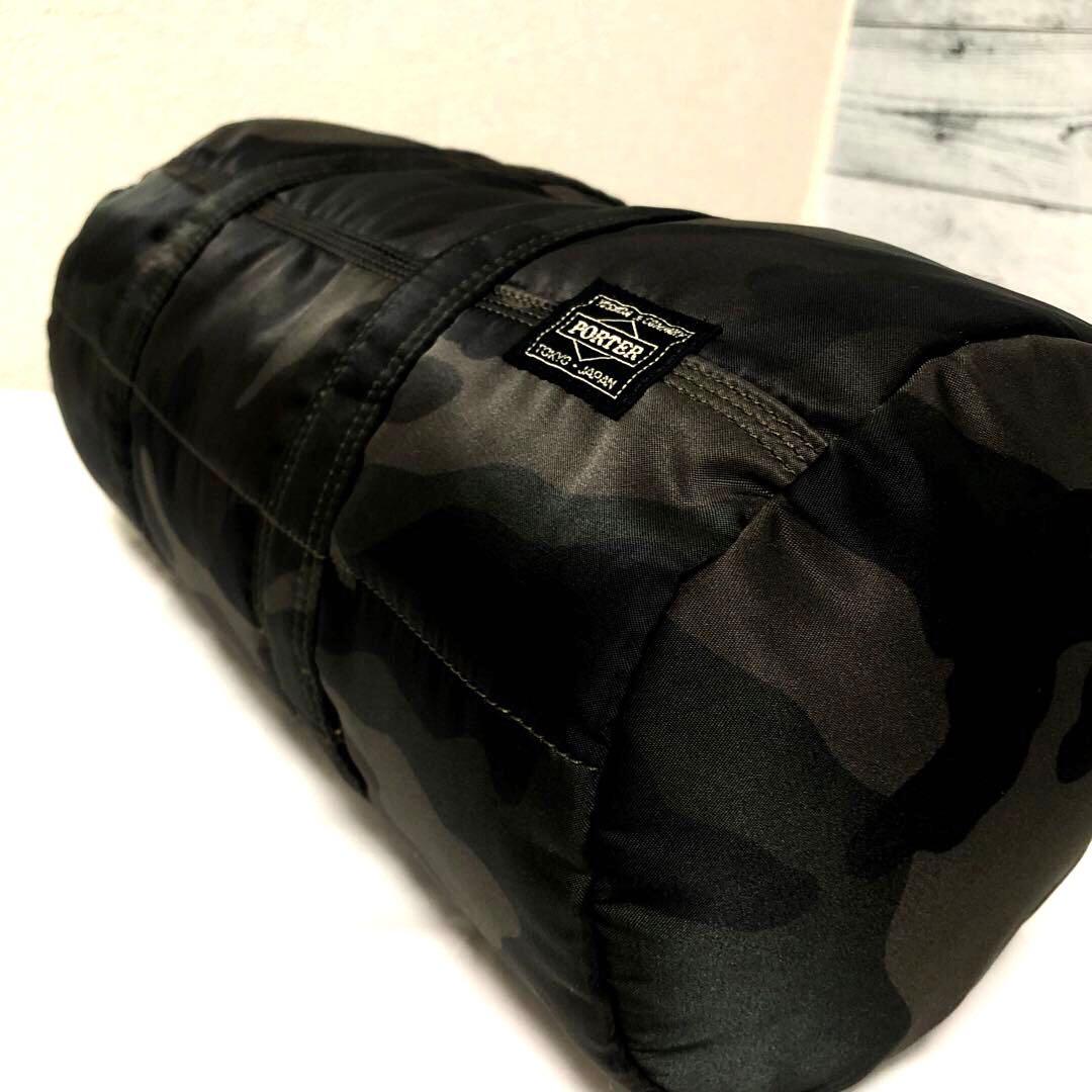 超美品✨希少 30周年 ポータータンカー ミニボストンバッグL カモフラグリーン