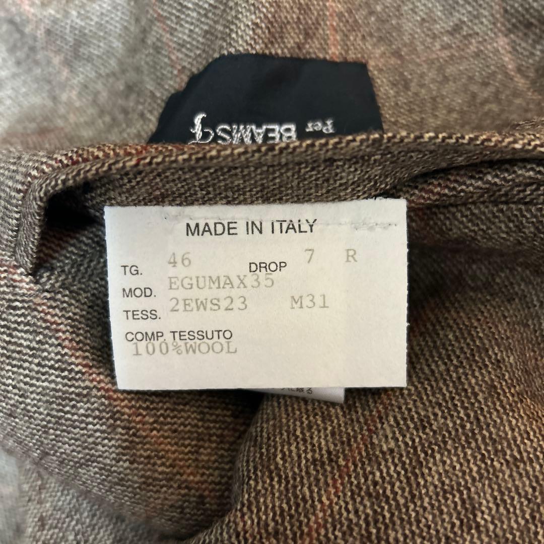 Eligo napoli テーラードジャケット ブラウン系