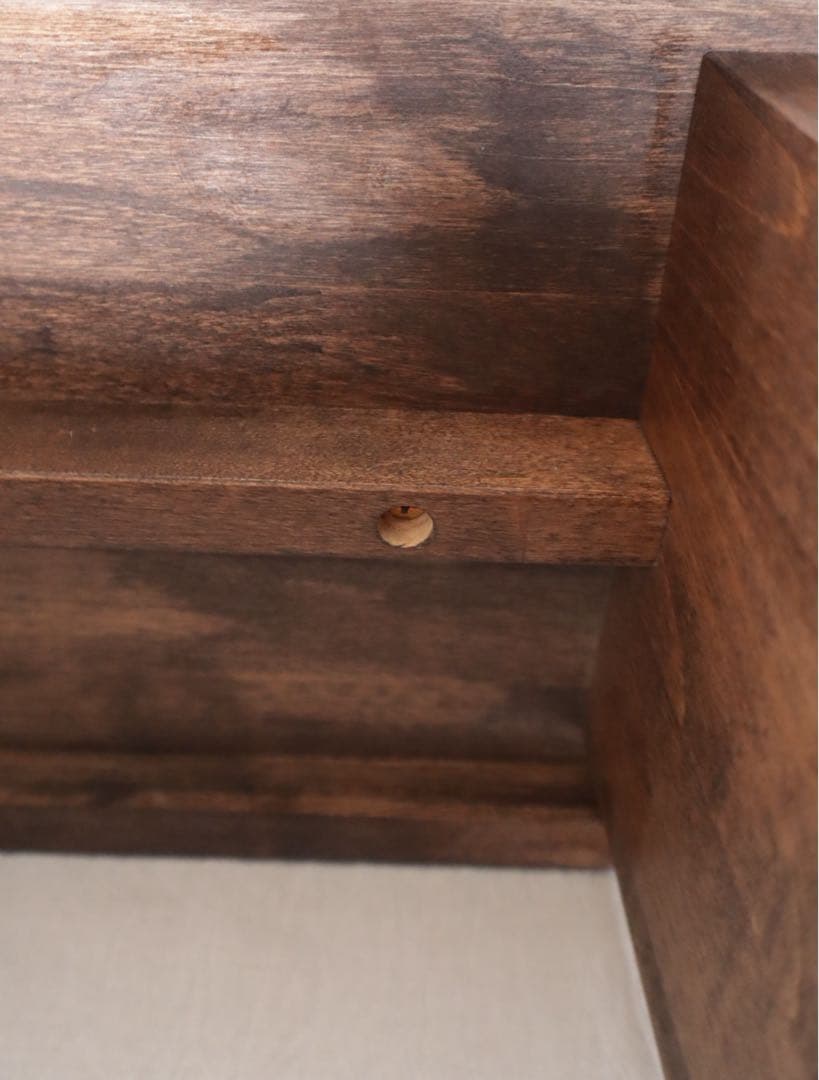 【美品】50%OFF／あたらしくて懐かしい。収納付き踏み台スツール／ベルメゾン