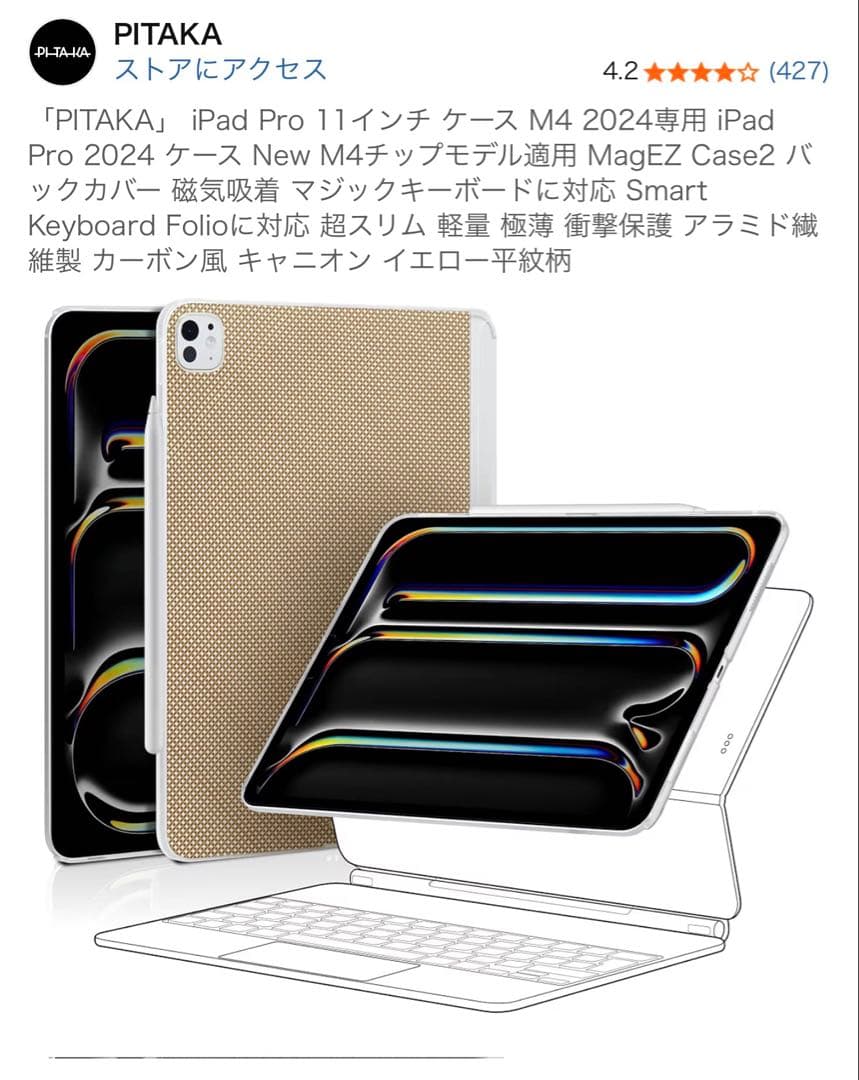 iPad Pro 11インチ M4 256GBWi-Fiモデル&スターターセット