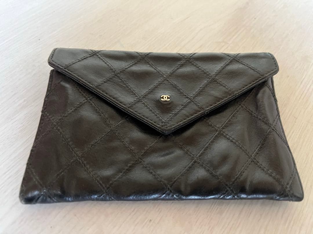 CHANEL シャネル ビコローレ 小銭入れ ケース ブラック