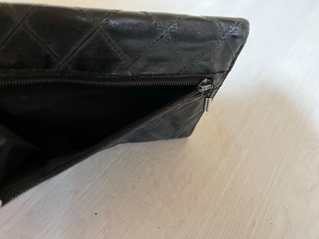 CHANEL シャネル ビコローレ 小銭入れ ケース ブラック