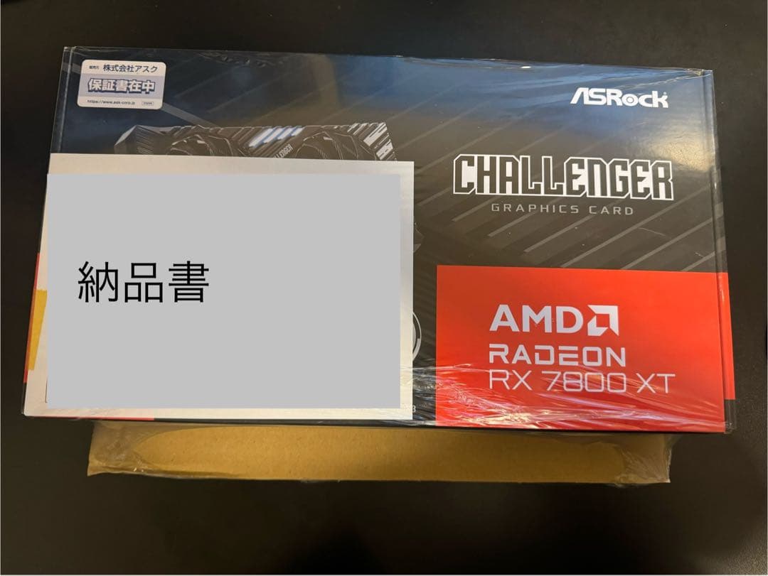 グラフィックボード・グラボ・ビデオカード ASRock Challenger Radeon RX7800XT