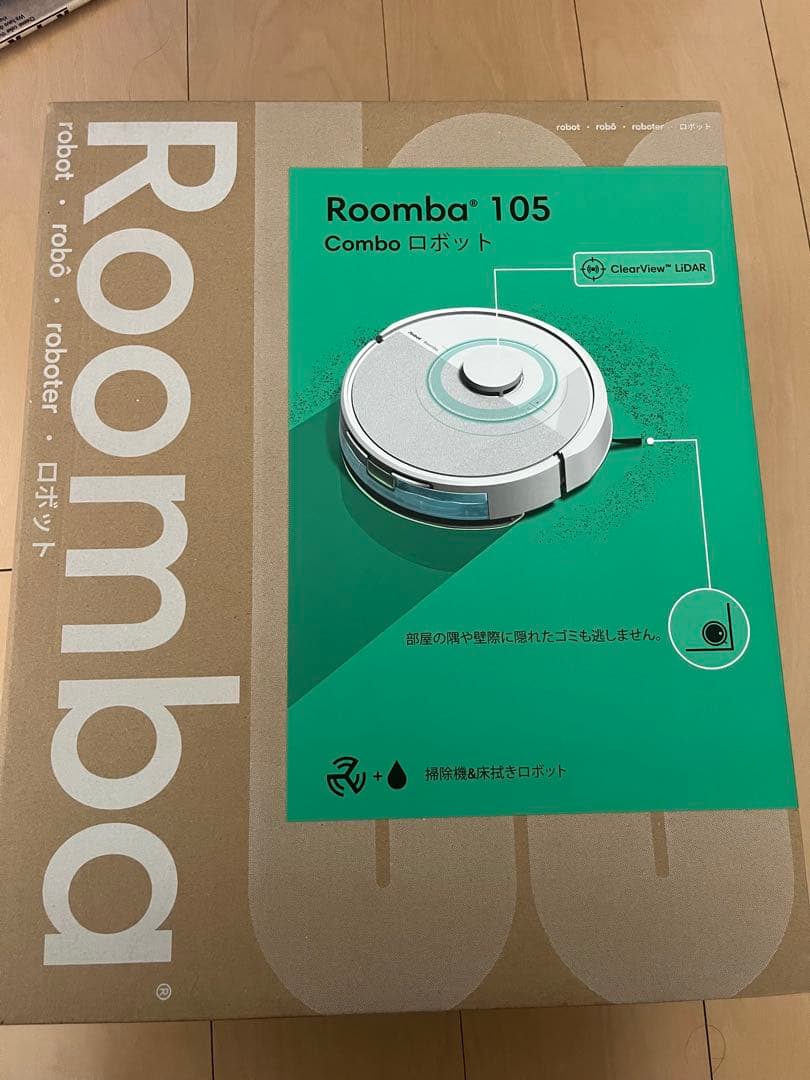 ルンバiRobot Roomba105 ComboロボットホワイトY3