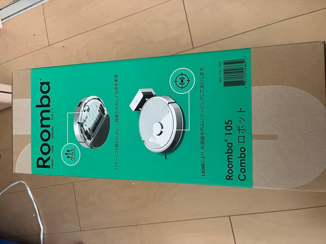 ルンバiRobot Roomba105 ComboロボットホワイトY3