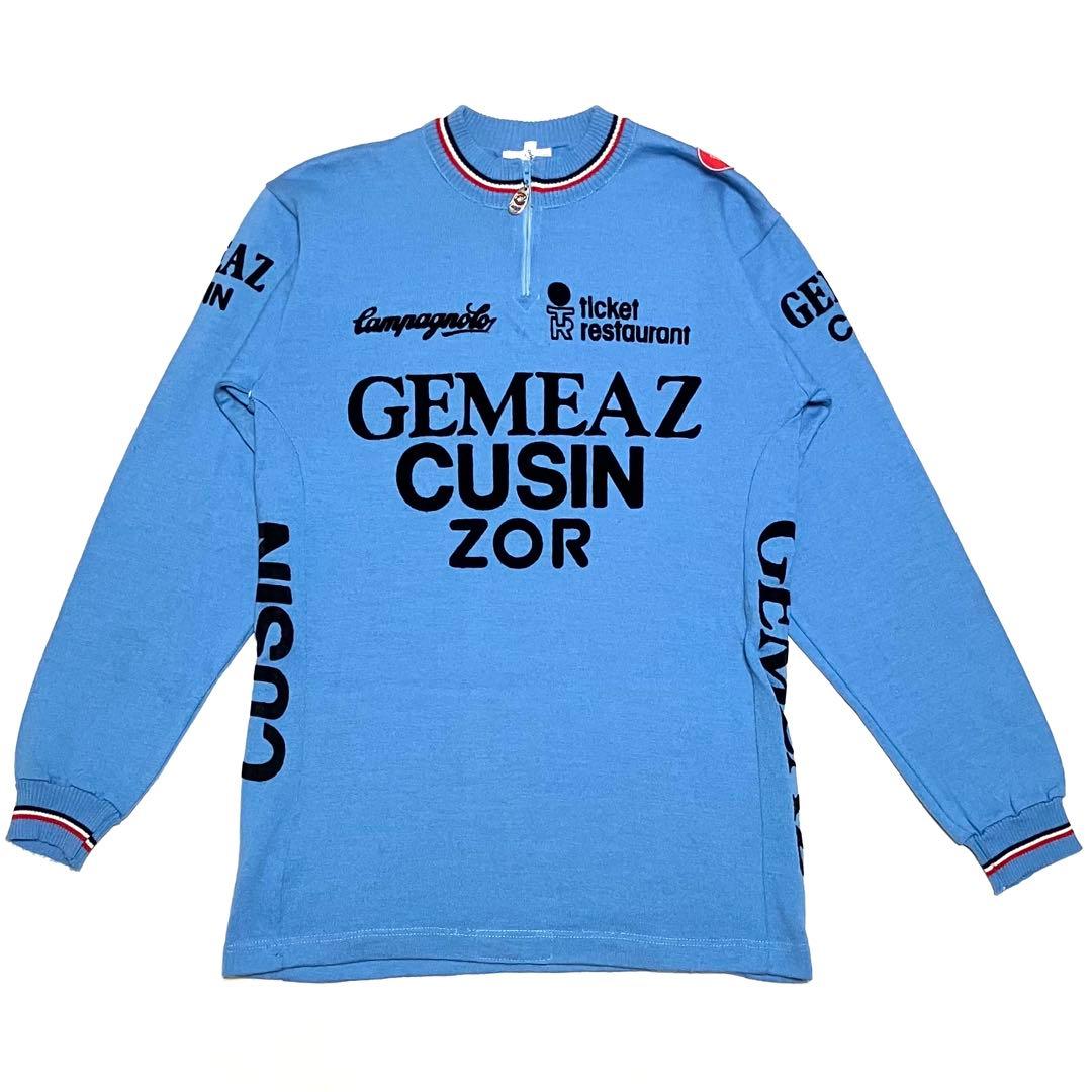 イタリア製 Castelli ウール サイクルジャージ gemeaz cusin