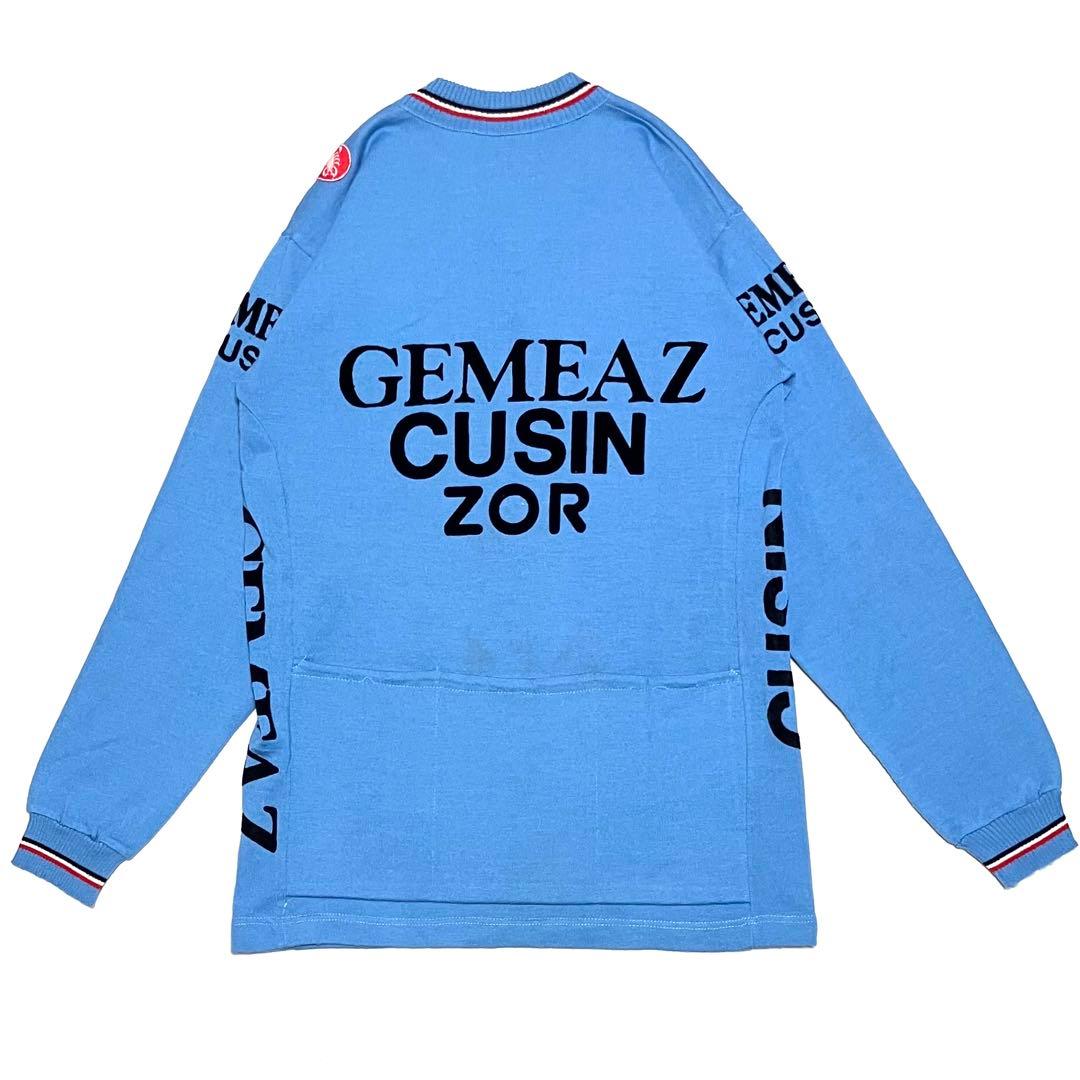 イタリア製 Castelli ウール サイクルジャージ gemeaz cusin