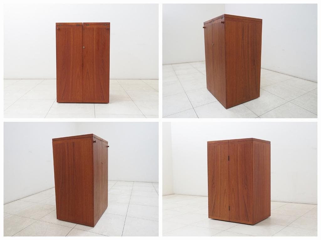 ロッタ様 デンマーク デューロン チーク材 バーキャビネット60'sヴィンテージ