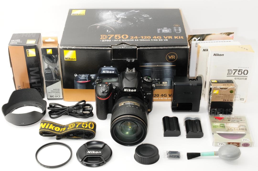 【美品 元箱付き】 ニコン Nikon D750 24-120mm レンズキット