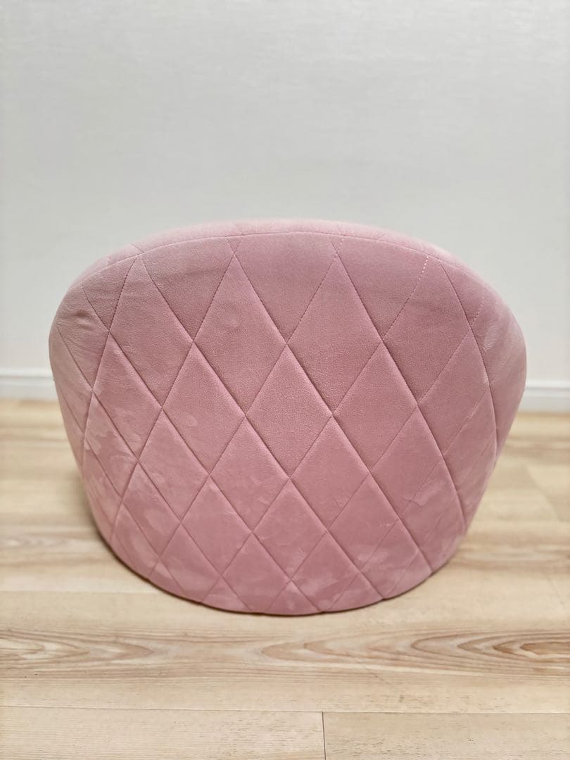 ロウロウヤ LOWYA ベロア調 一人掛けローソファ 座椅子　2個セット