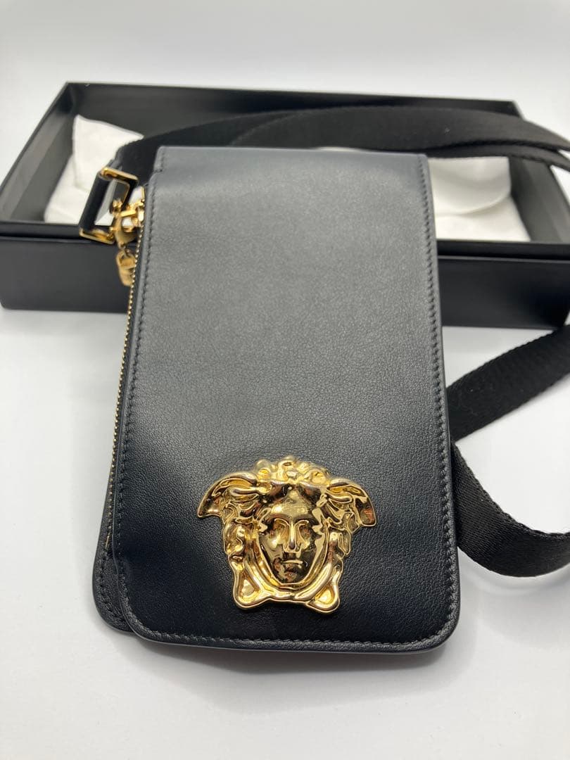 Versace ヴェルサーチ メデューサ スマホショルダーバッグカードケース