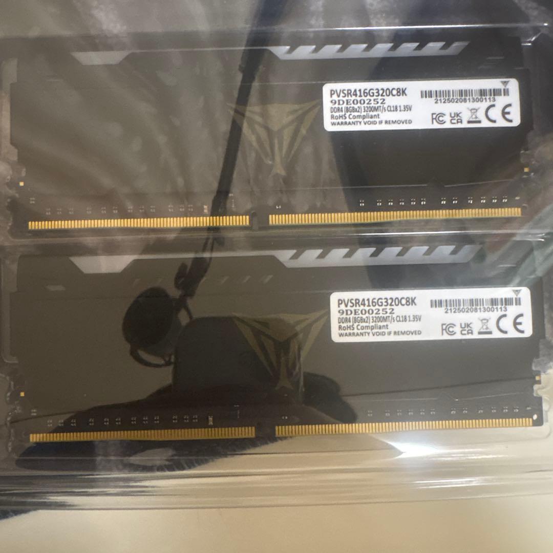 メモリー Viper Steel RGB DDR4 16GB(8GBx2) 3200MHz