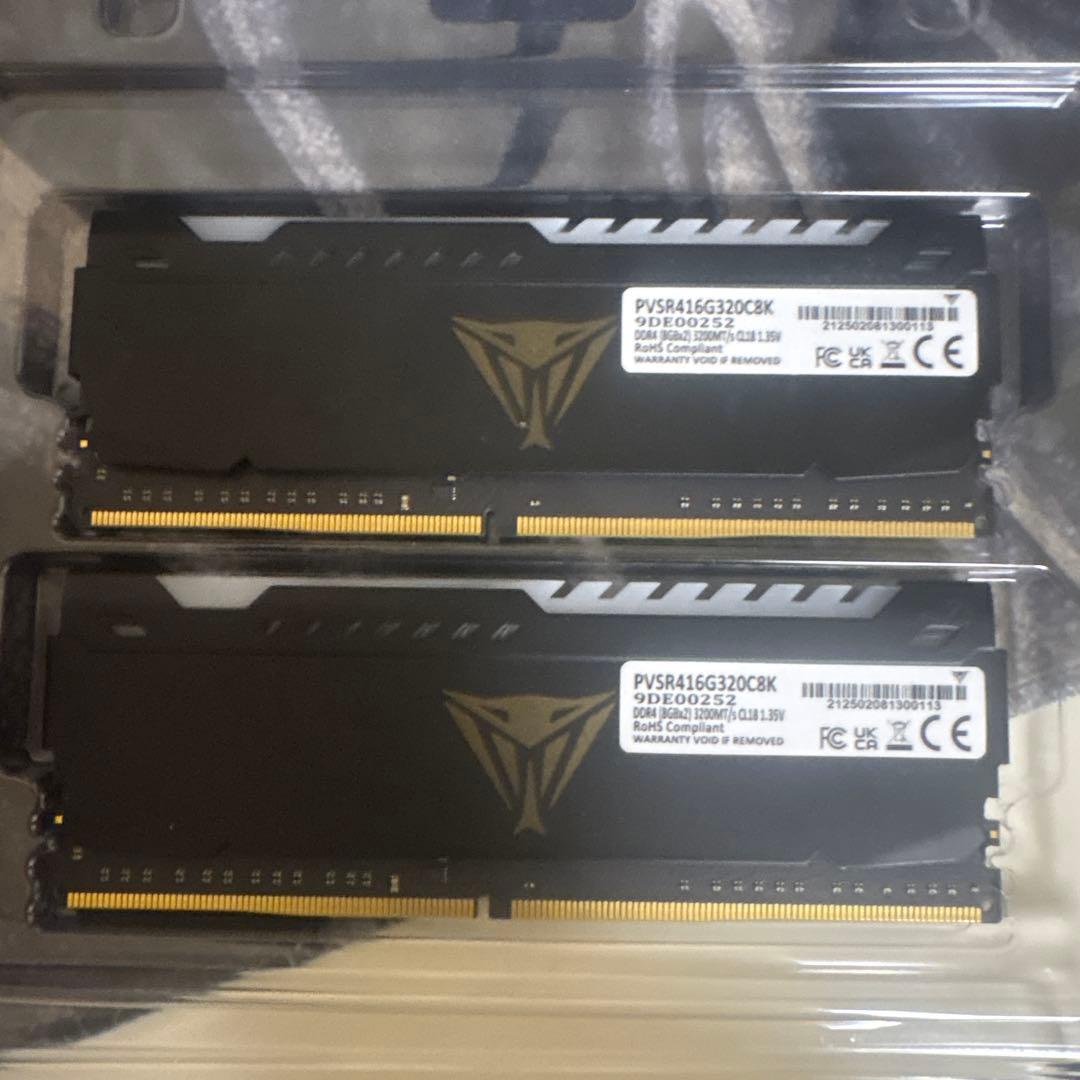 メモリー Viper Steel RGB DDR4 16GB(8GBx2) 3200MHz