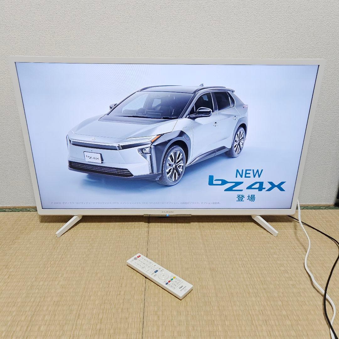 フナイ液晶テレビ 40型　2022年製✨美品 未使用に近い 500GB内蔵HDD