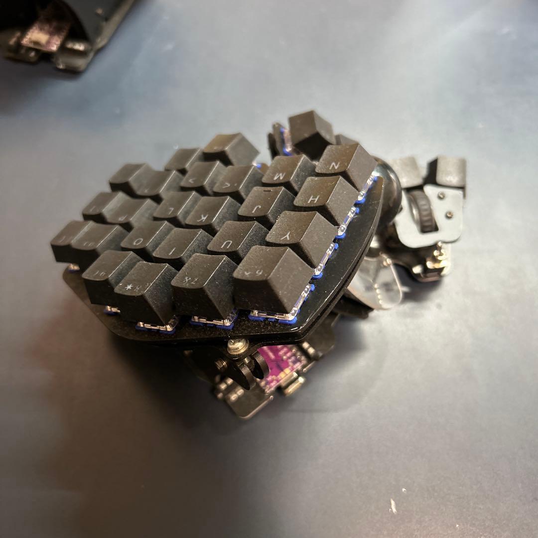 Killer Whale 分割キーボード 完成品 フルセット Type-C