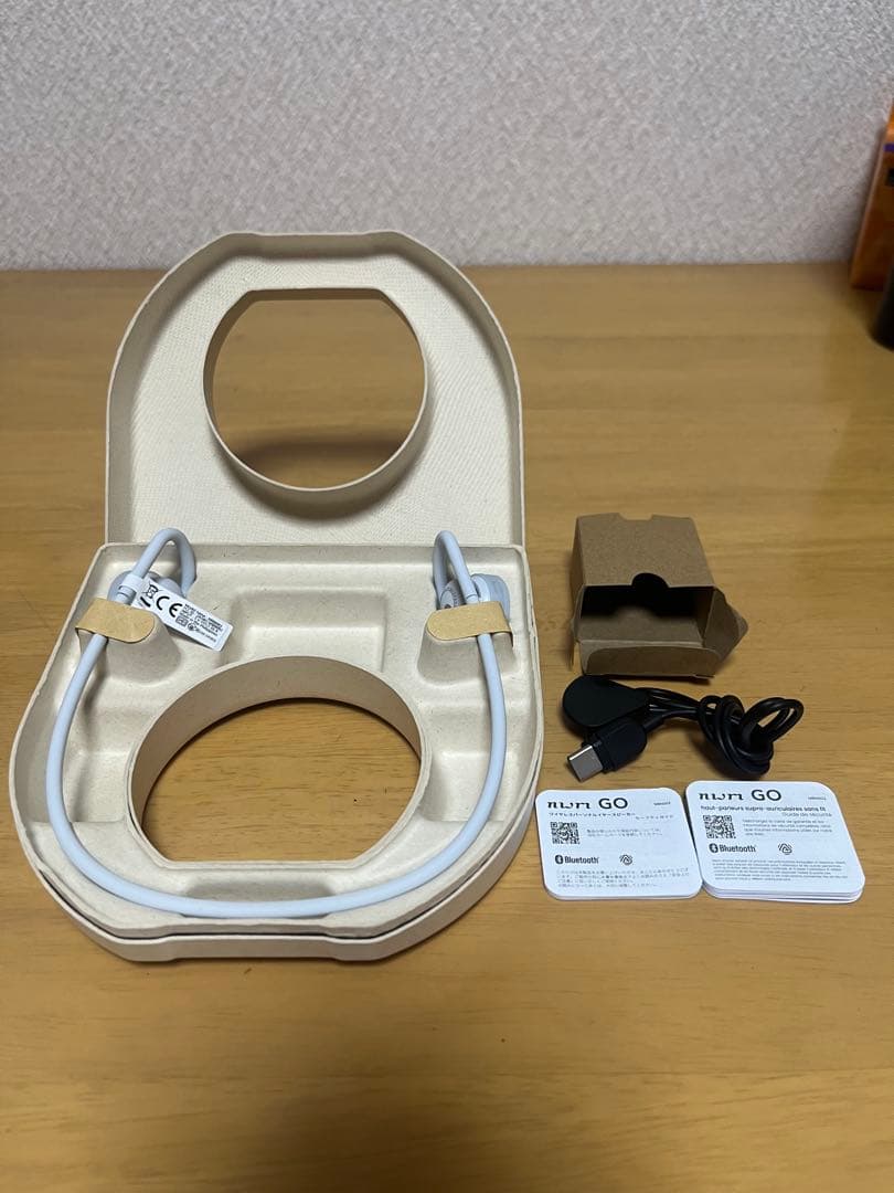 【新品】 NTTソノリティ nwm GO MBN002WA オープンイヤー型 白