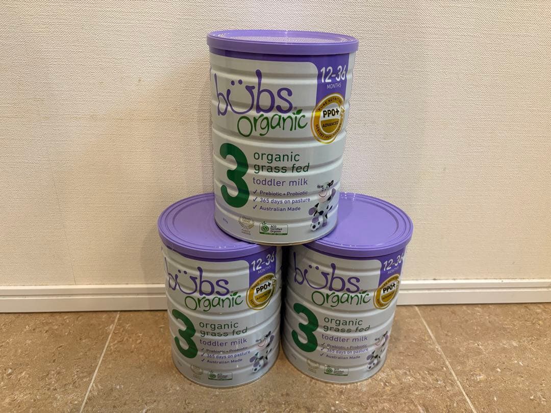 bubs Organic Step3 (3缶セット)