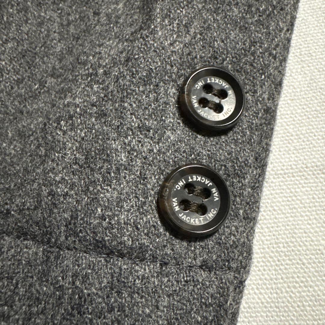 極美品 VAN JAC ヴァンヂャケット ウール テーラードジャケット 日本製