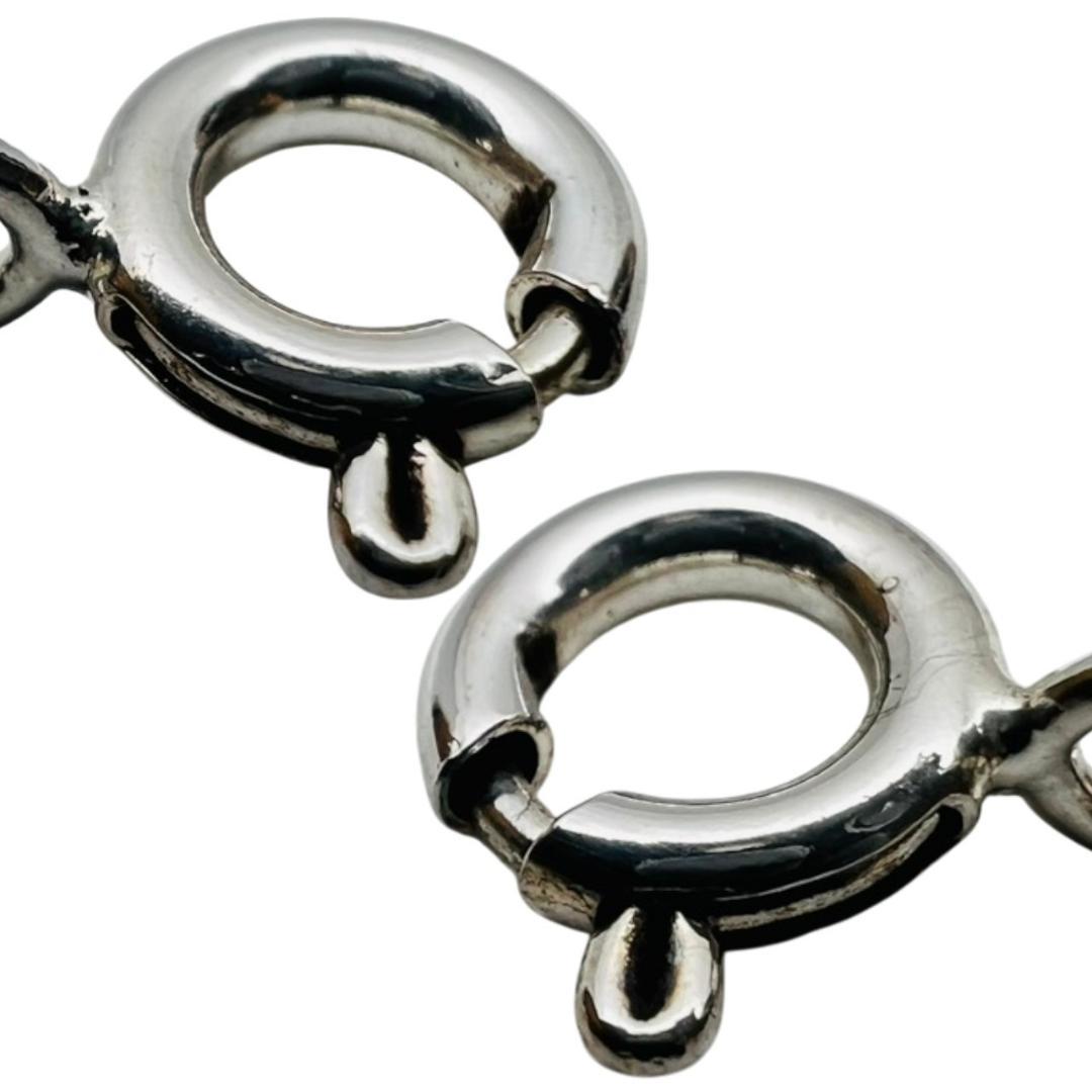 【極美品】TIFFANY ネックレス AU750 オープンハート ゴールドコンビ