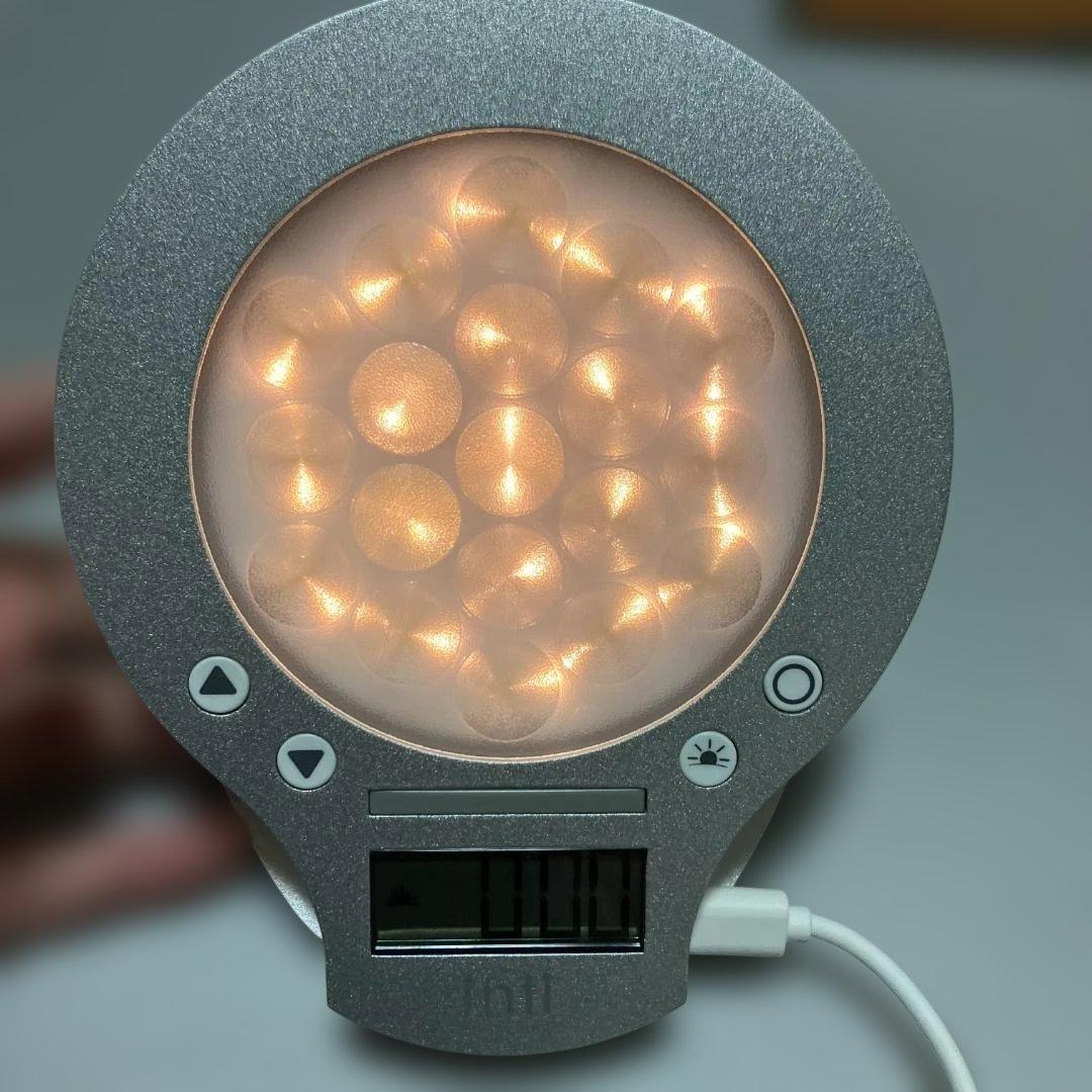 Moon moon inti4s 光目覚まし時計　睡眠改善 快眠 安眠 太陽光