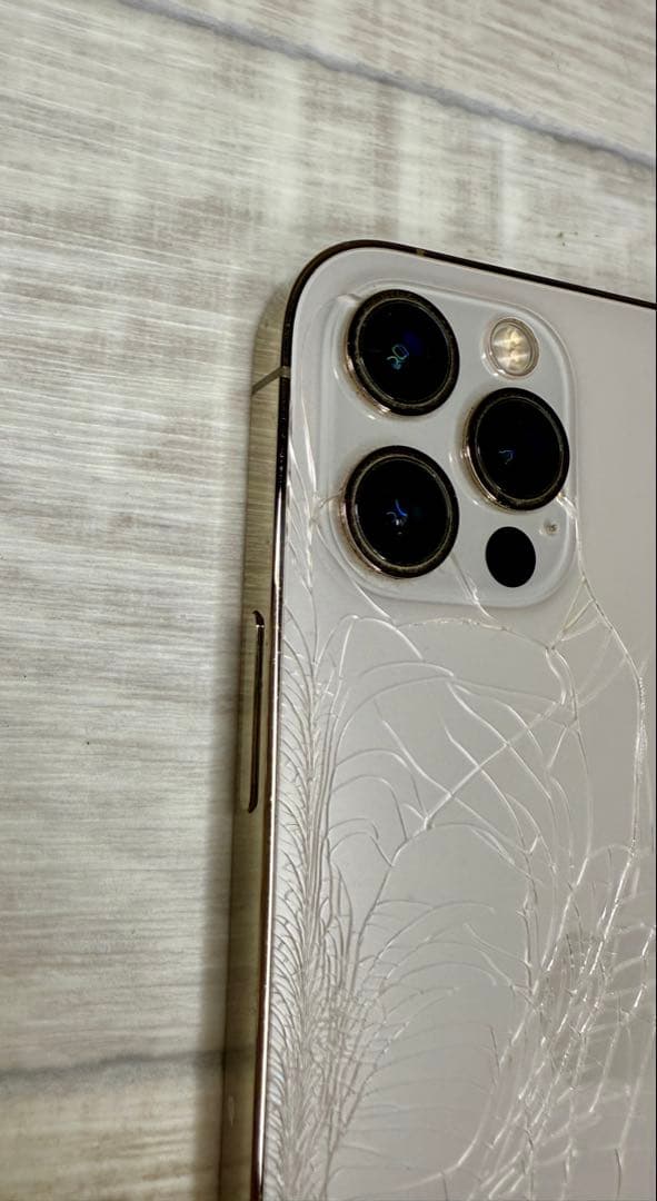 ⭐︎フフ⭐︎Apple iPhone 12 Pro 256GBゴールド 背面割