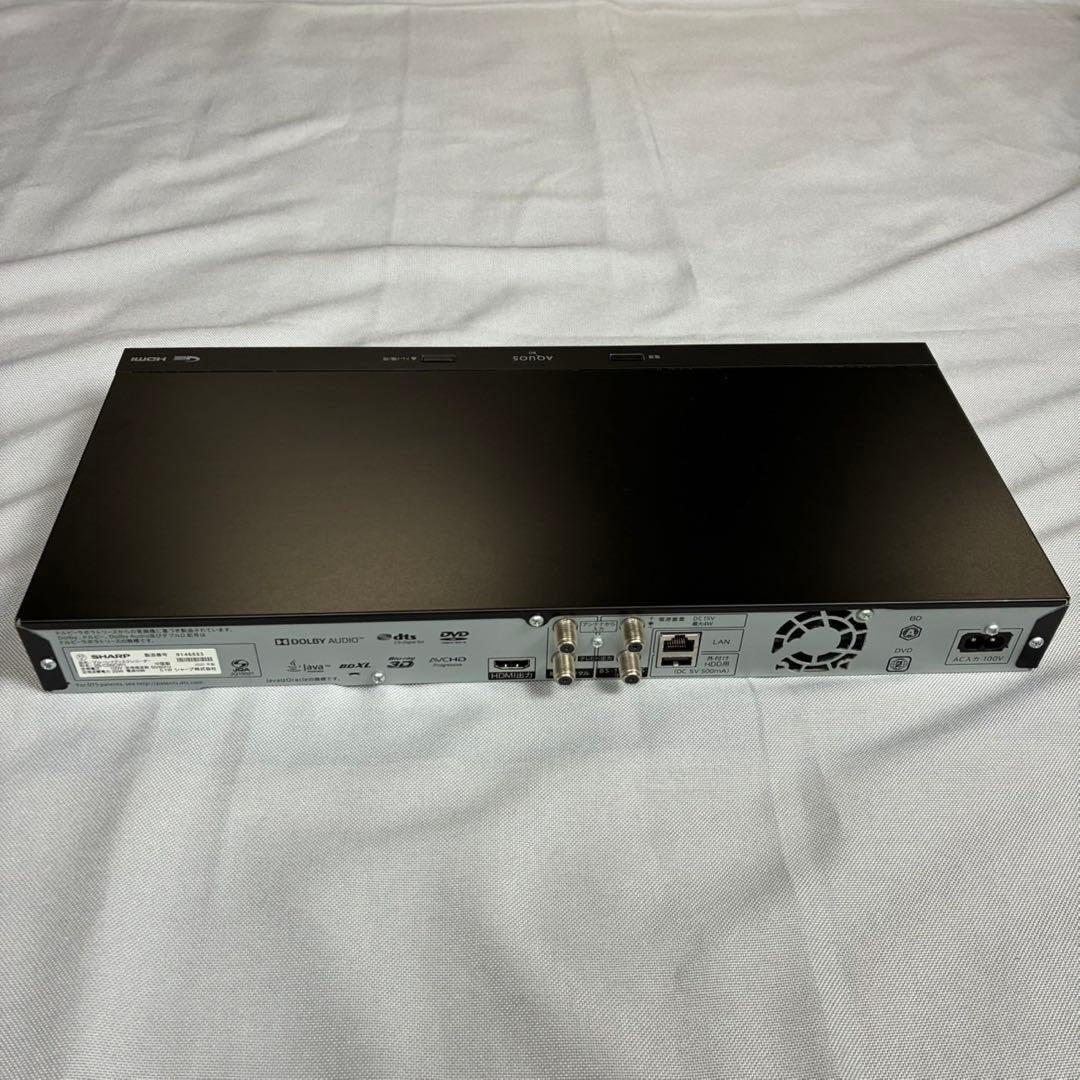 【送料込】SHARP ブルーレイプレーヤ 2B-C05CW1 2020年製