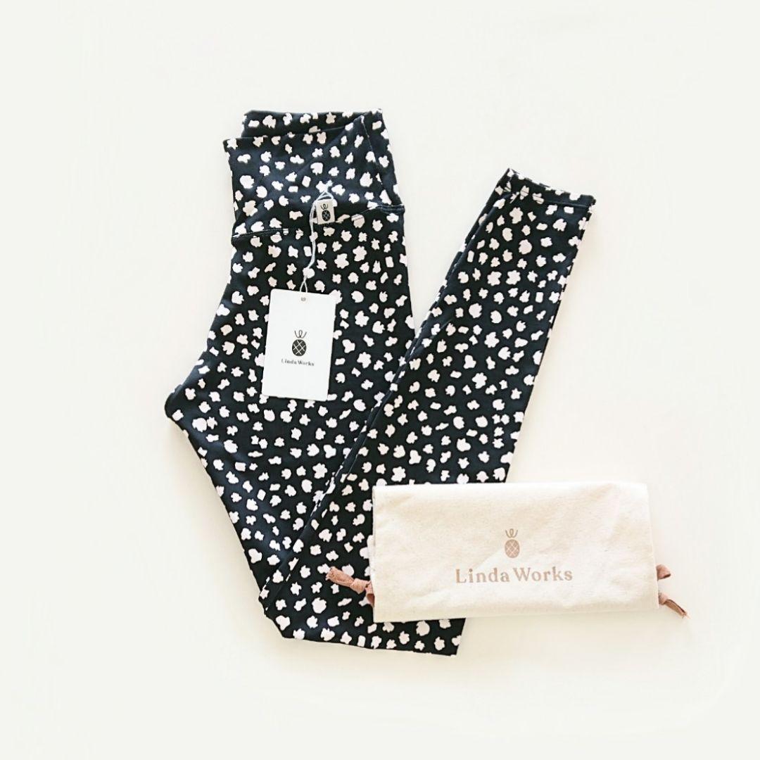 新品❤️リンダワークス Linda works ポップコーン ヨガ レギンス M