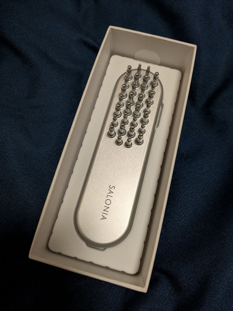 【ほぼ未使用】SALONIA 電気ブラシ 充電ケーブル付