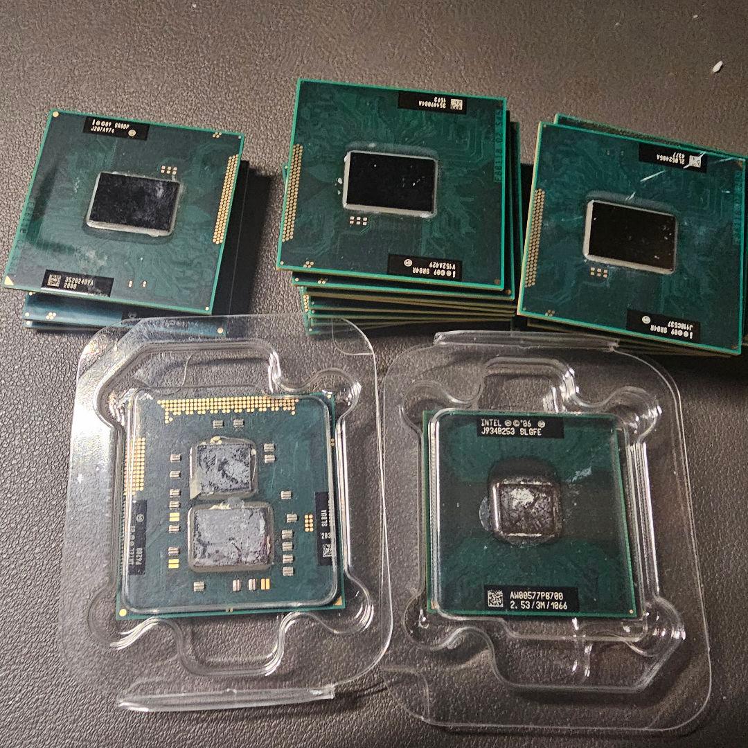 【大量ジャンクCPU詰合せ】Intel CPU 複数