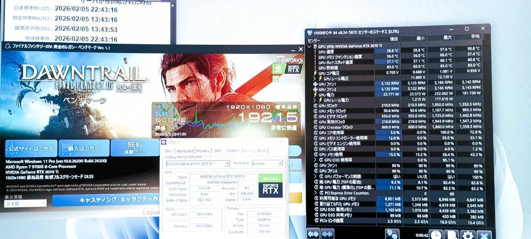 グラフィックボード・グラボ・ビデオカード ELSA GeForce RTX 3070 Ti ERAZOR