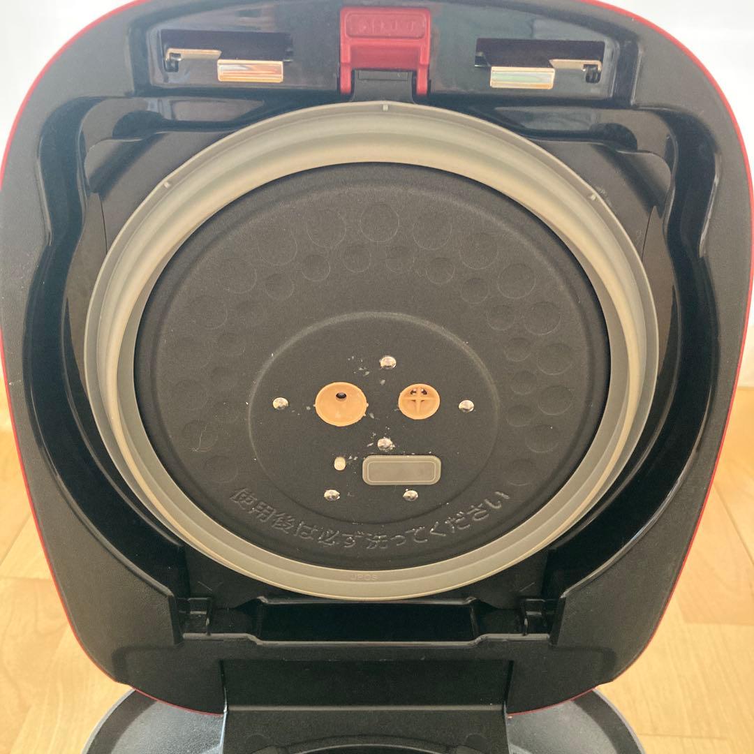 タイガー　圧力IH炊飯器 炊きたてJPC-A101 5.5合炊きカーマインレッド