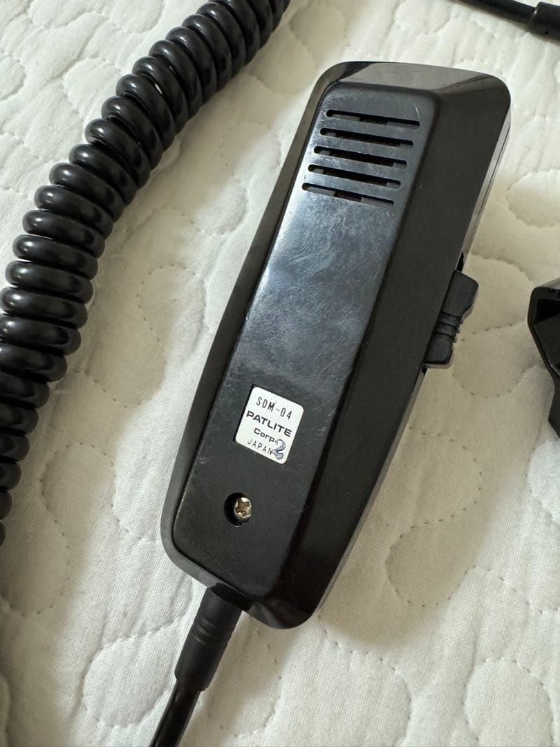 パトライト製 SAP-500BZ シガー加工済　サイレンアンプセット