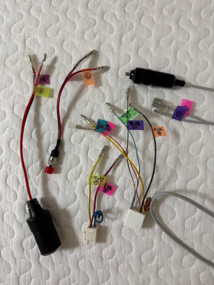 パトライト製 SAP-500BZ シガー加工済　サイレンアンプセット