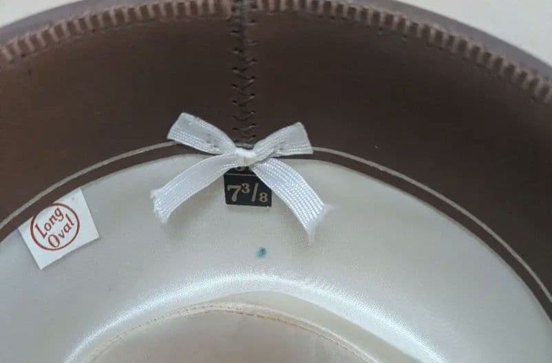 STETSON 4X BEAVER Open road　59cm シルバーベリー