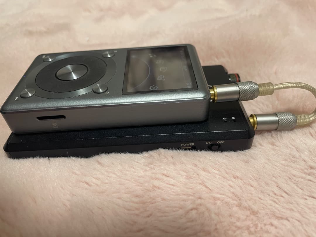 FIIO X3 Mark II + FIIO ポータブルヘッドホンアンプ セット