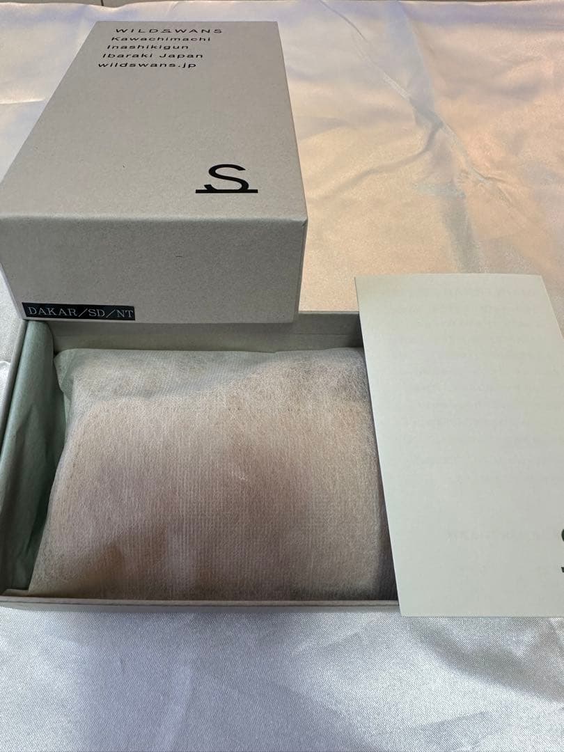 未使用 WILDSWANS ダカール サドルプルアップ ナチュラル