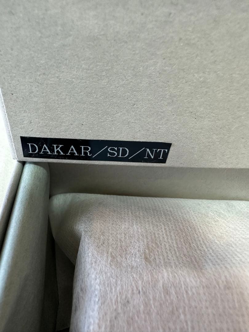 未使用 WILDSWANS ダカール サドルプルアップ ナチュラル