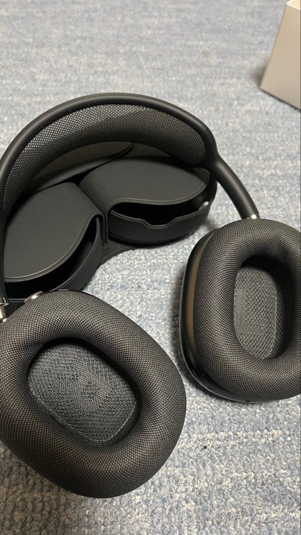 【美品】AirPods MAX/スペースグレー/各種ケース付き